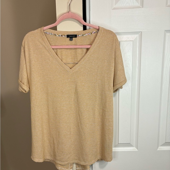 Verve Ami striped t-shirt size large - Picture 1 of 4
